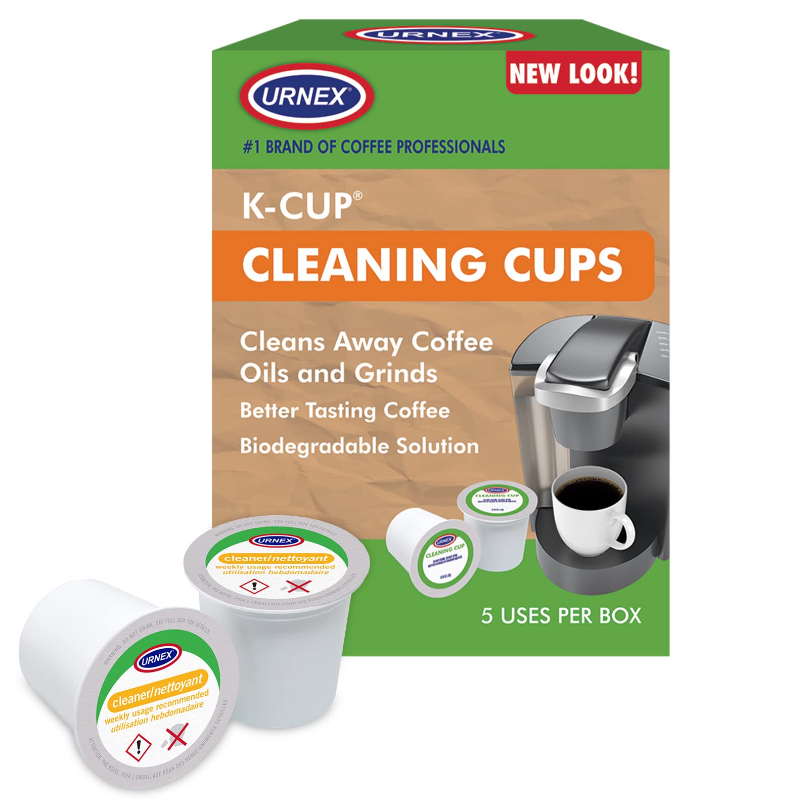 Urnex CleanCup Single Keurig Brewer Cleaner J.L. Hufford