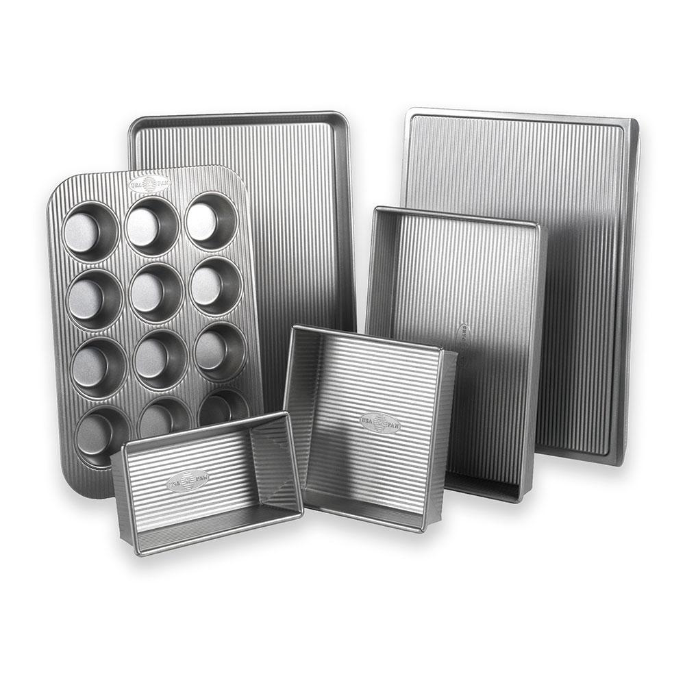 USA PAN - 6-Piece Bakeware Set - Discover Gourmet