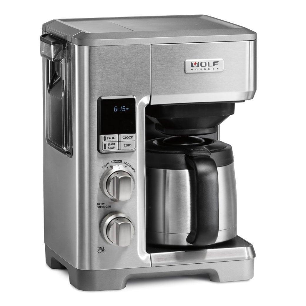 Wolf Gourmet 10-Cup Programmable Drip Coffeemaker - Discover Gourmet