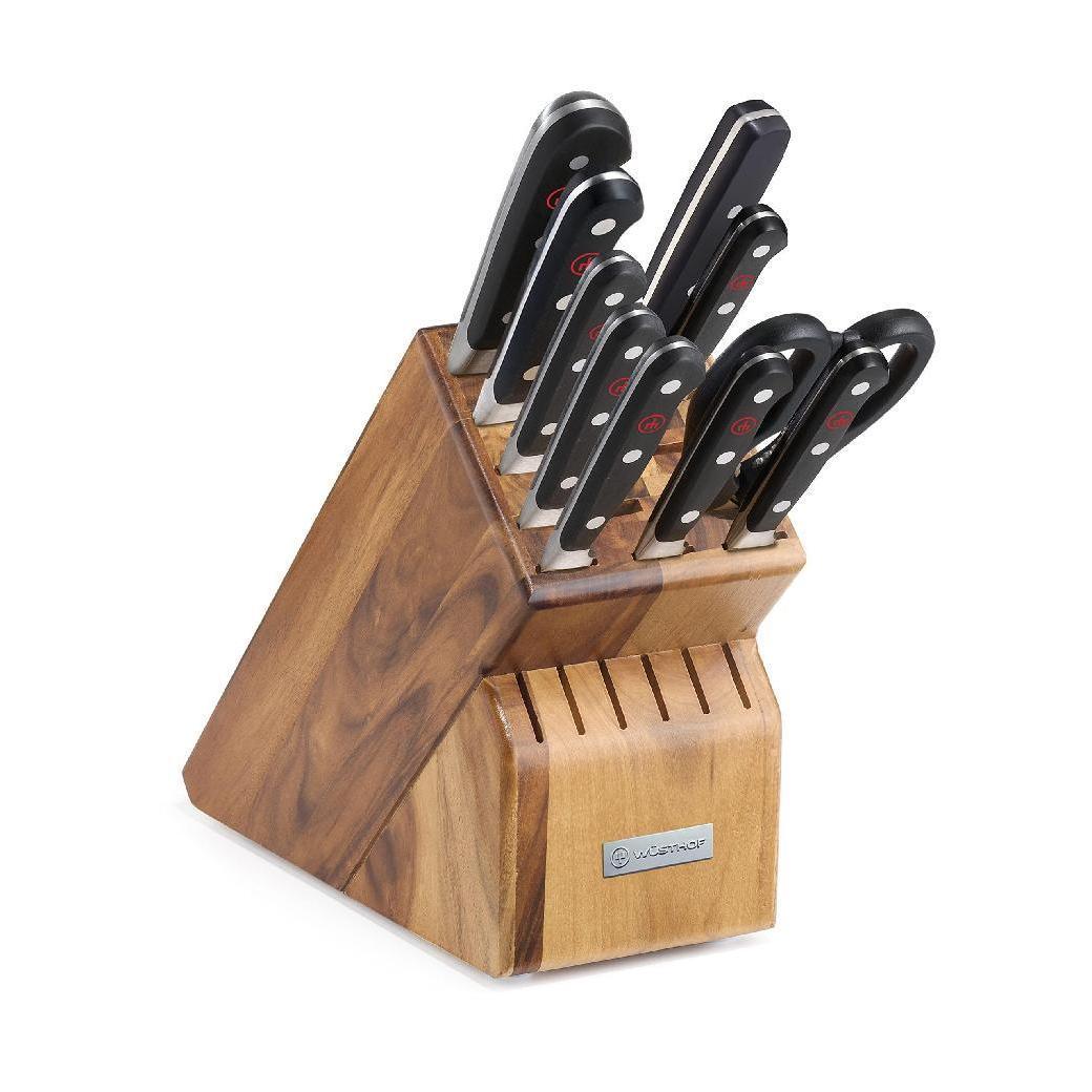 Wusthof Classic 11-piece Knife Block Set - Acacia - J. L. Hufford