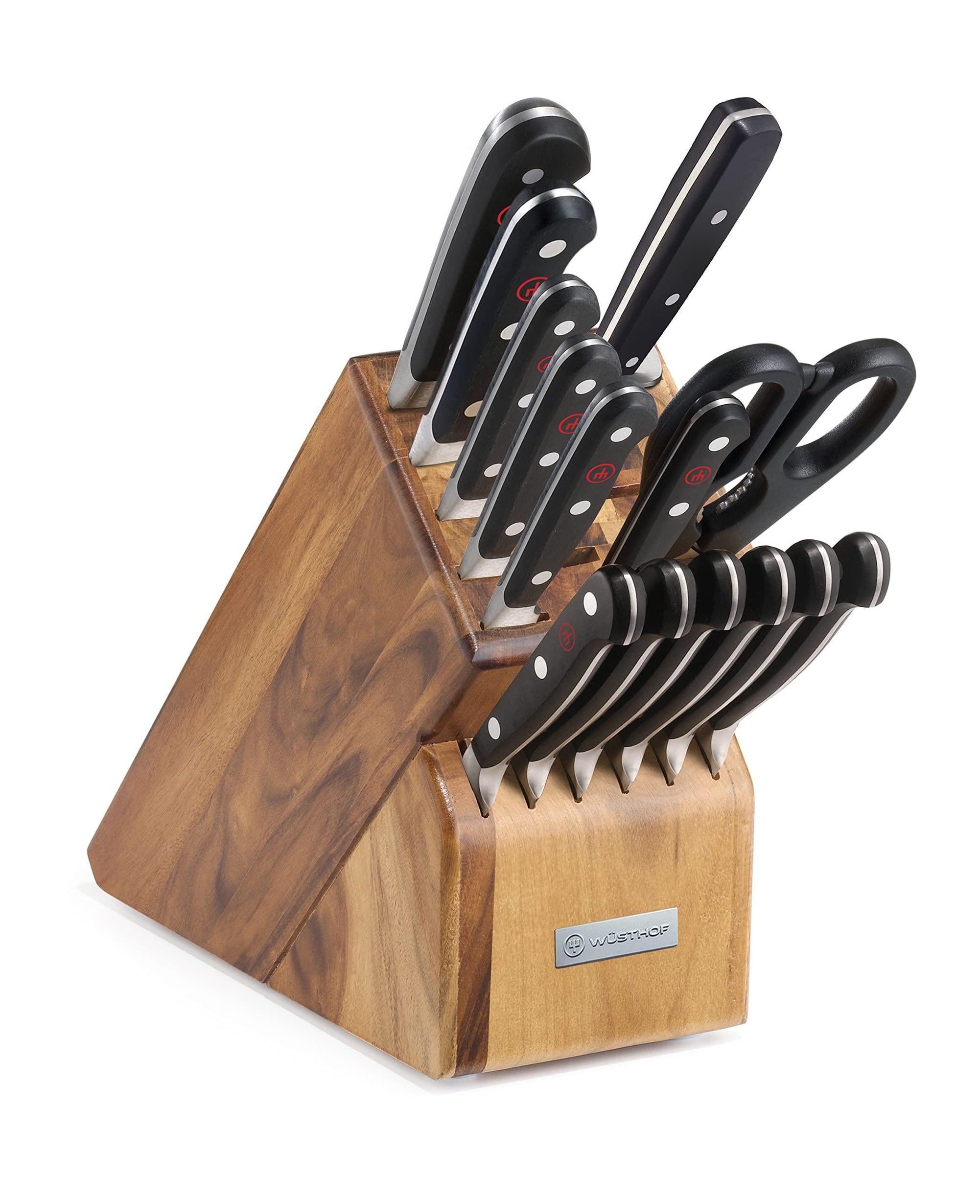 Wusthof Classic 15-piece Knife Block Set - Acacia - J. L. Hufford