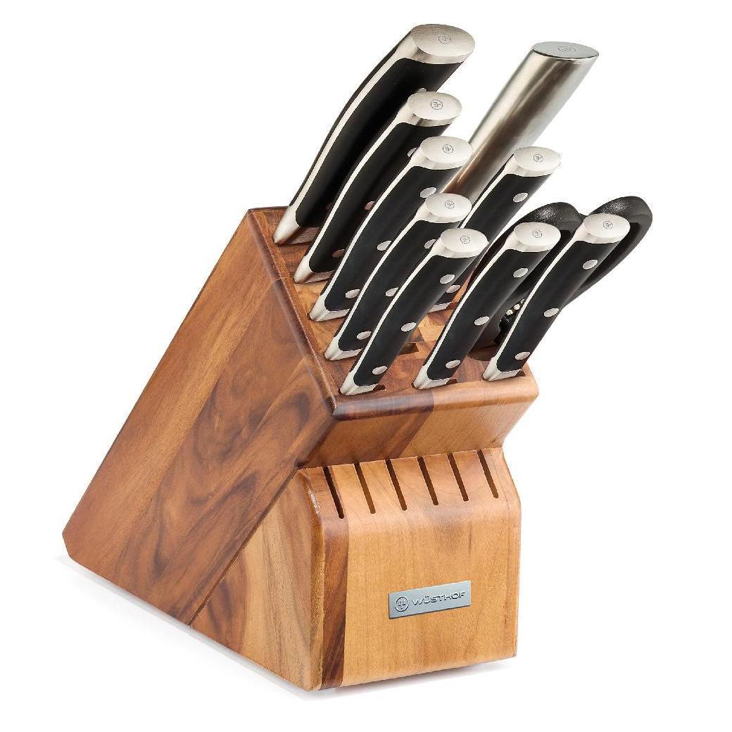 Wusthof Classic Ikon 11-piece Knife Block Set - Acacia - J. L. Hufford