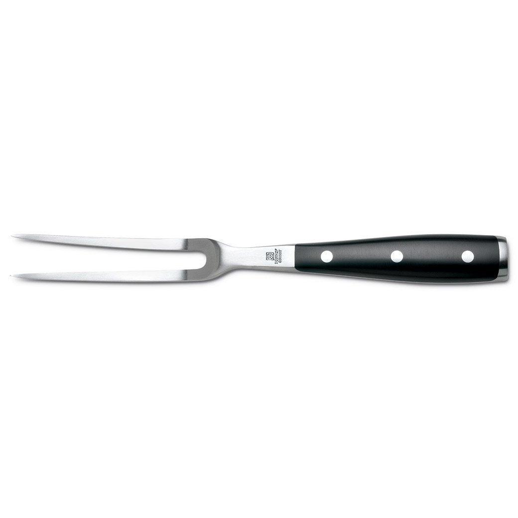 Wusthof Classic Ikon Curved Double Bolster Meat Fork - 6″ - J. L. Hufford