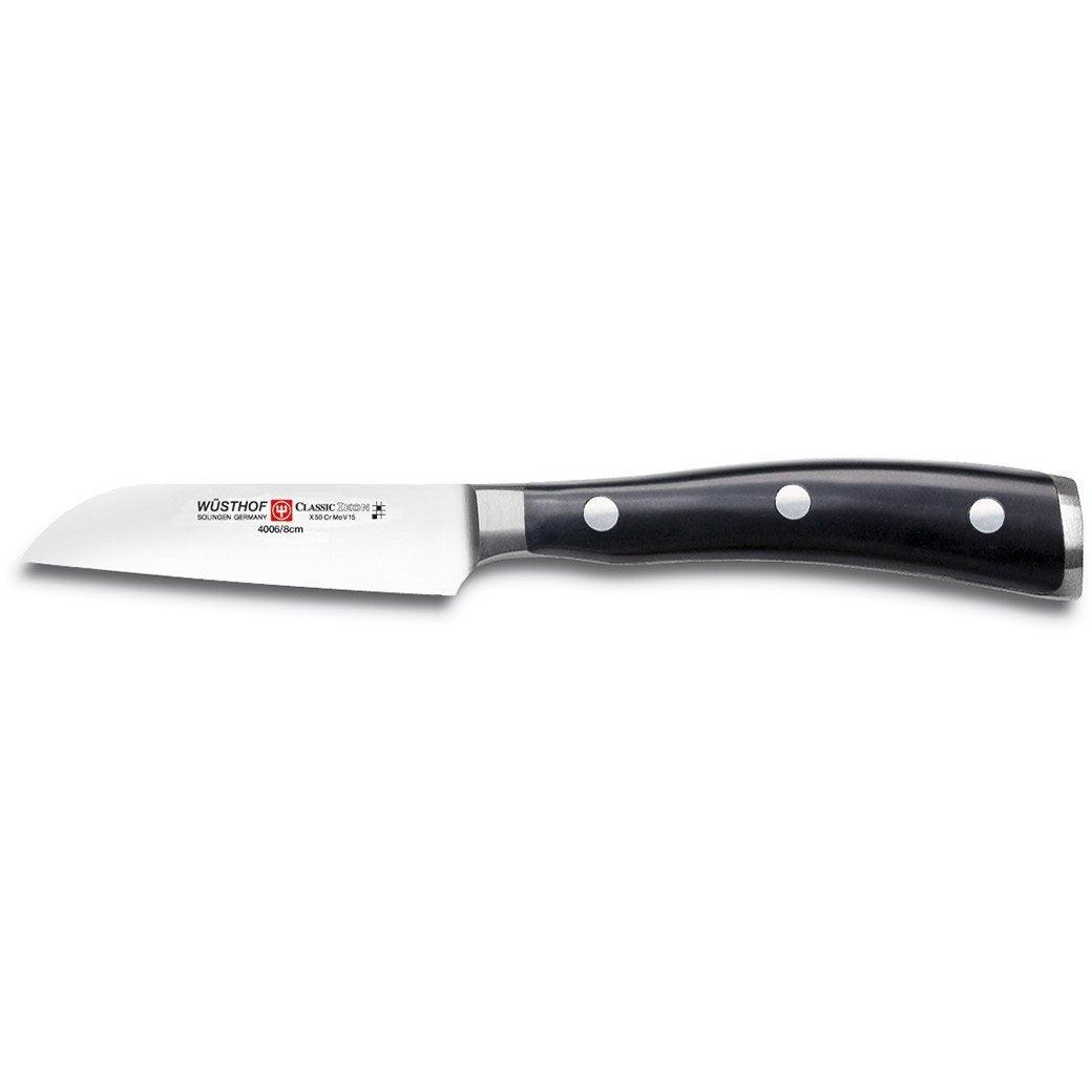 Wusthof Classic Ikon Flat Cut Paring Knife - 3″ - J. L. Hufford