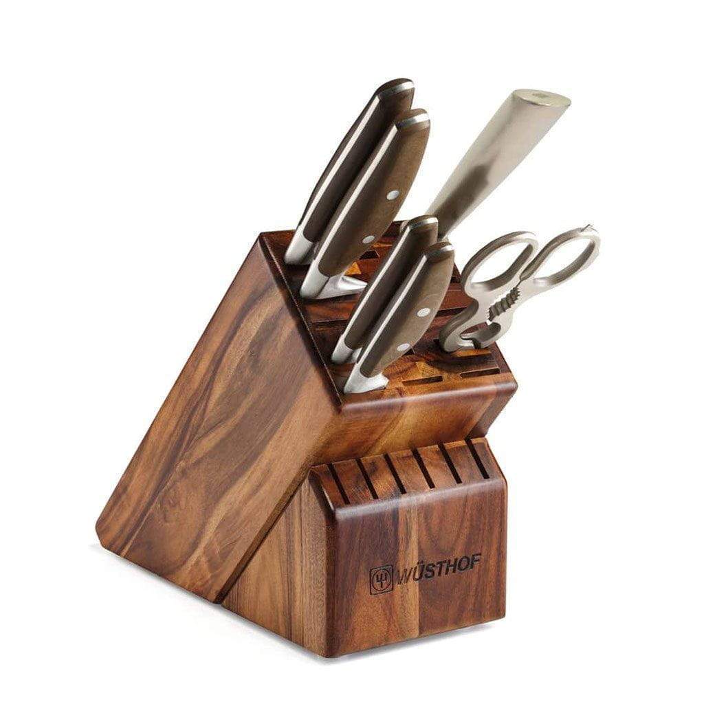 Wusthof Knife Sets Wusthof Epicure 7-piece Knife Block Set - Acacia JL-Hufford