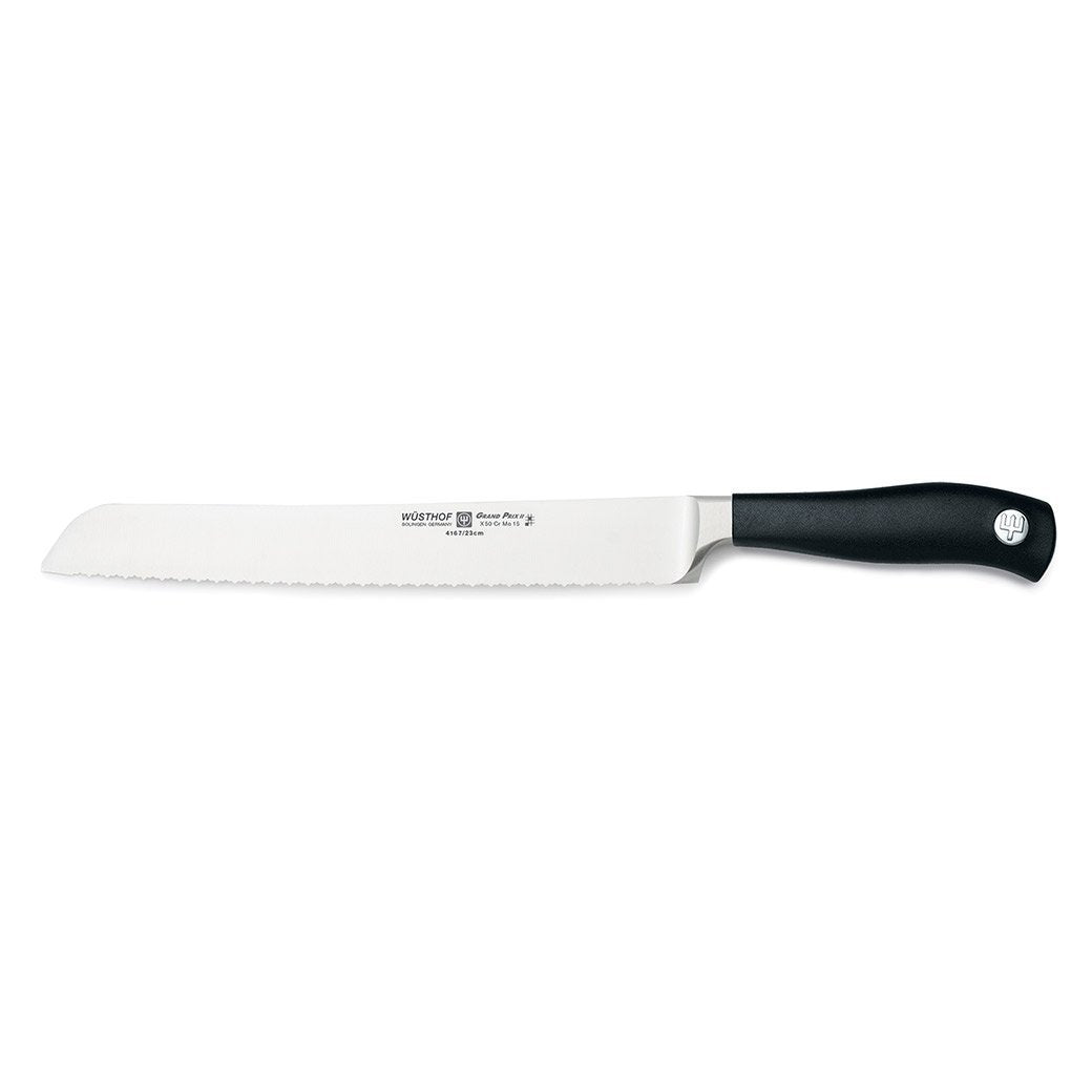 Wusthof Bread Knives Wusthof Grand Prix II Double Serrated Bread Knife - 9&quot; JL-Hufford