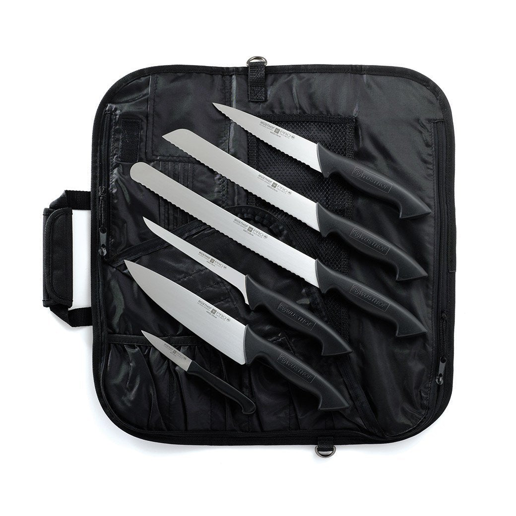 Wusthof Knife Sets Wusthof Pro 7-piece Professional Knife Roll Set JL-Hufford