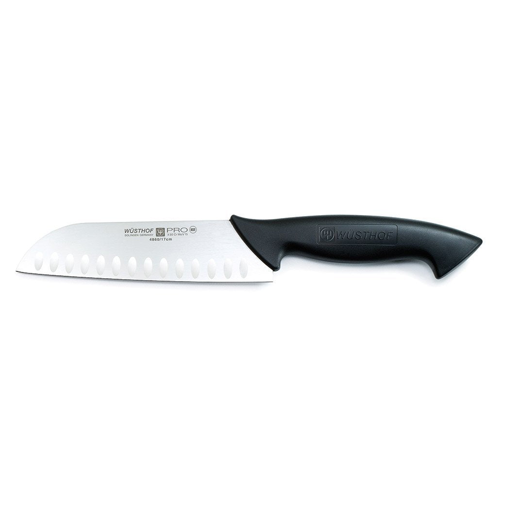 Wusthof Japanese &amp; Santoku Knives Wusthof Pro Hollow Edge Santoku - 7&quot; JL-Hufford