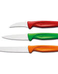 Wusthof Paring & Peeling Knives Multi-Color Wusthof Zest 3-piece Paring Knife Set JL-Hufford