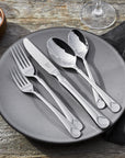 ZWILLING Provence 45-Piece 18/10 Stainless Steel Flatware Set, Silver