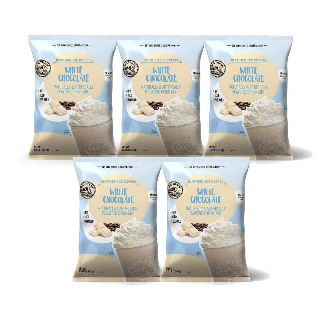 Big Train Blended Ice Coffee - 3.5 lb bags - Case of 5 - Single Flavor