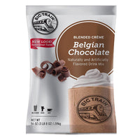 Big Train Blended Creme Frappe Individual Big Train Blended Creme 3.5 lb Bag - Belgian Chocolate JL-Hufford