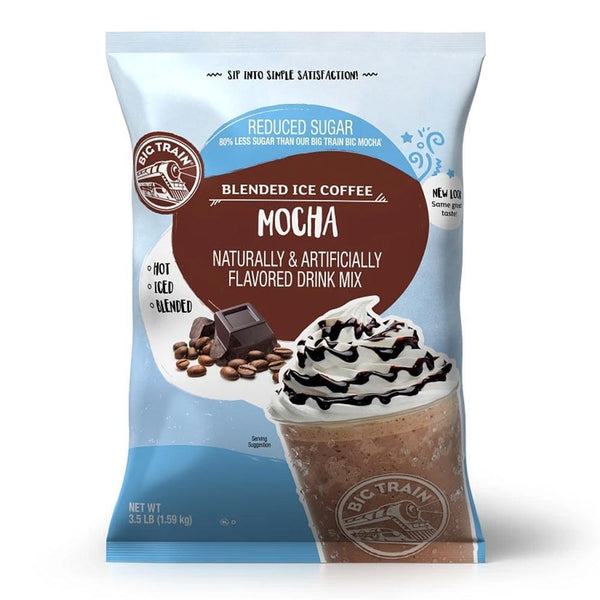 Reduced Sugar Mocha - Big Train Blended Ice Coffee | J.L. Hufford