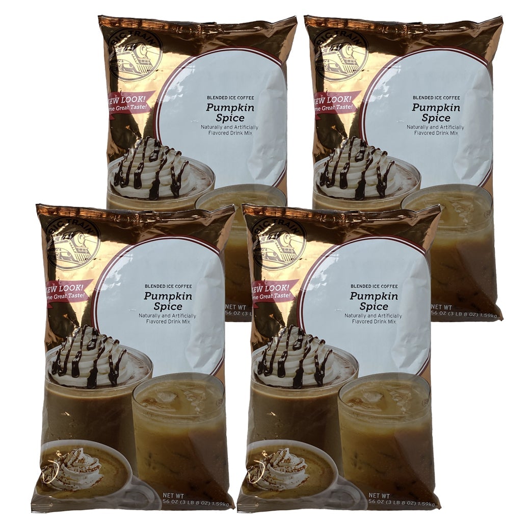 Big Train Blended Ice Coffee - 3.5 lb bags - Case of 4 - Single Flavor