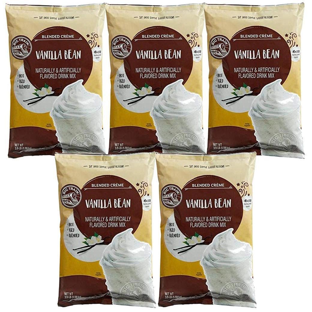 Big Train Blended Crème - 3.5 lb bags - Case of 5 - Single Flavor