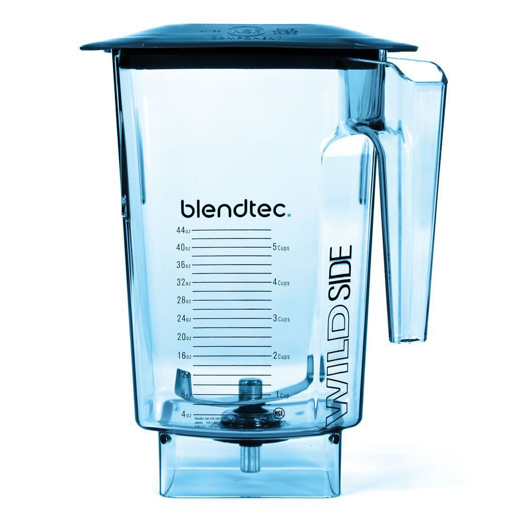 Blendtec Commercial Blender Parts and Accessories Blue Blendtec WildSide+ Commercial Jar with Hard Lid JL-Hufford