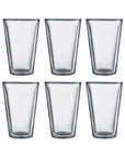 Bodum Double Walled Glassware Bodum Canteen 13.5 oz Double Wall Glassware, Set of 6 JL-Hufford