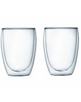 Bodum Double Walled Glassware Bodum Pavina Latte 12 oz Glass Set of 2 JL-Hufford