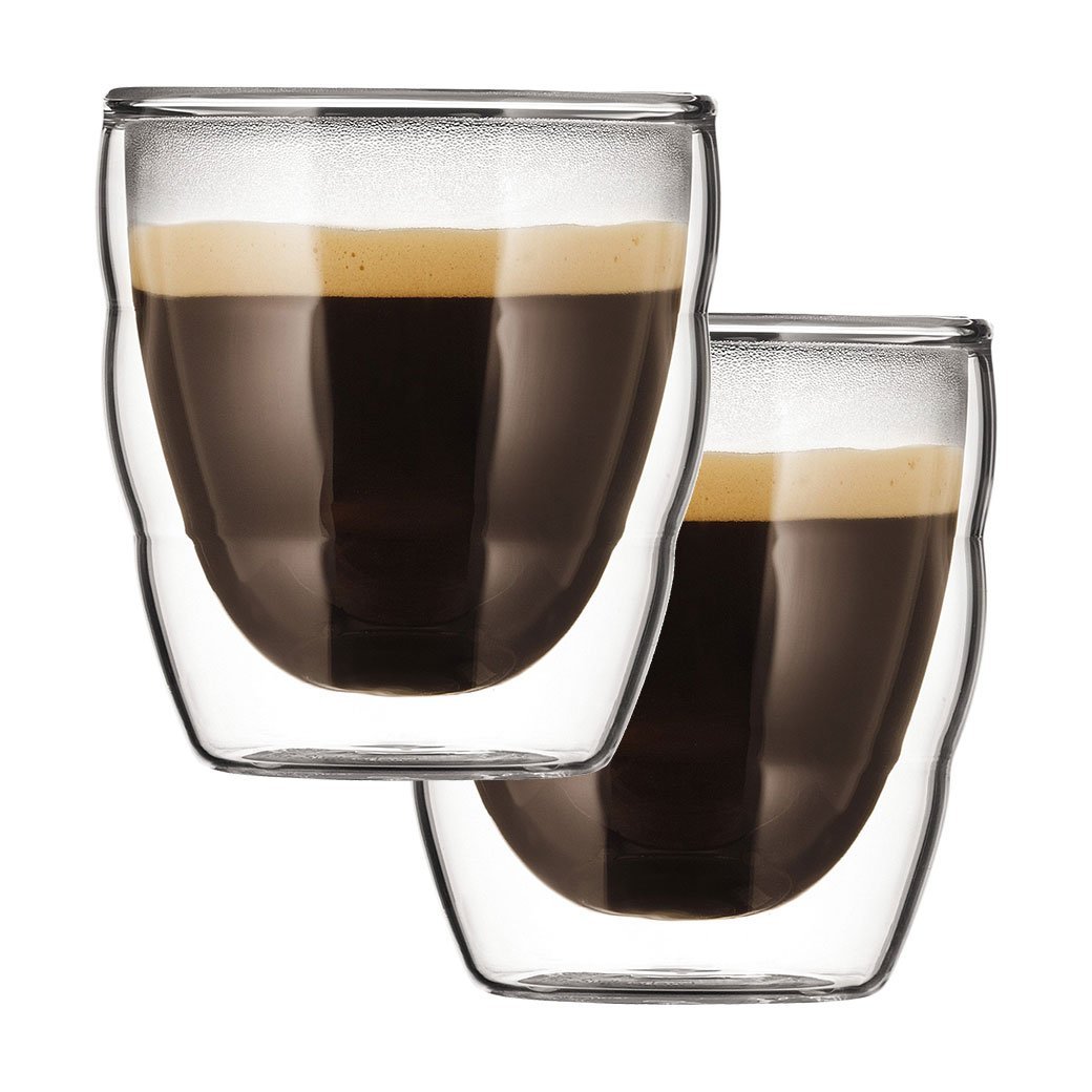 Bodum Double Walled Glassware Bodum Pilatus Espresso 2.5 oz Glass Set of 2 JL-Hufford