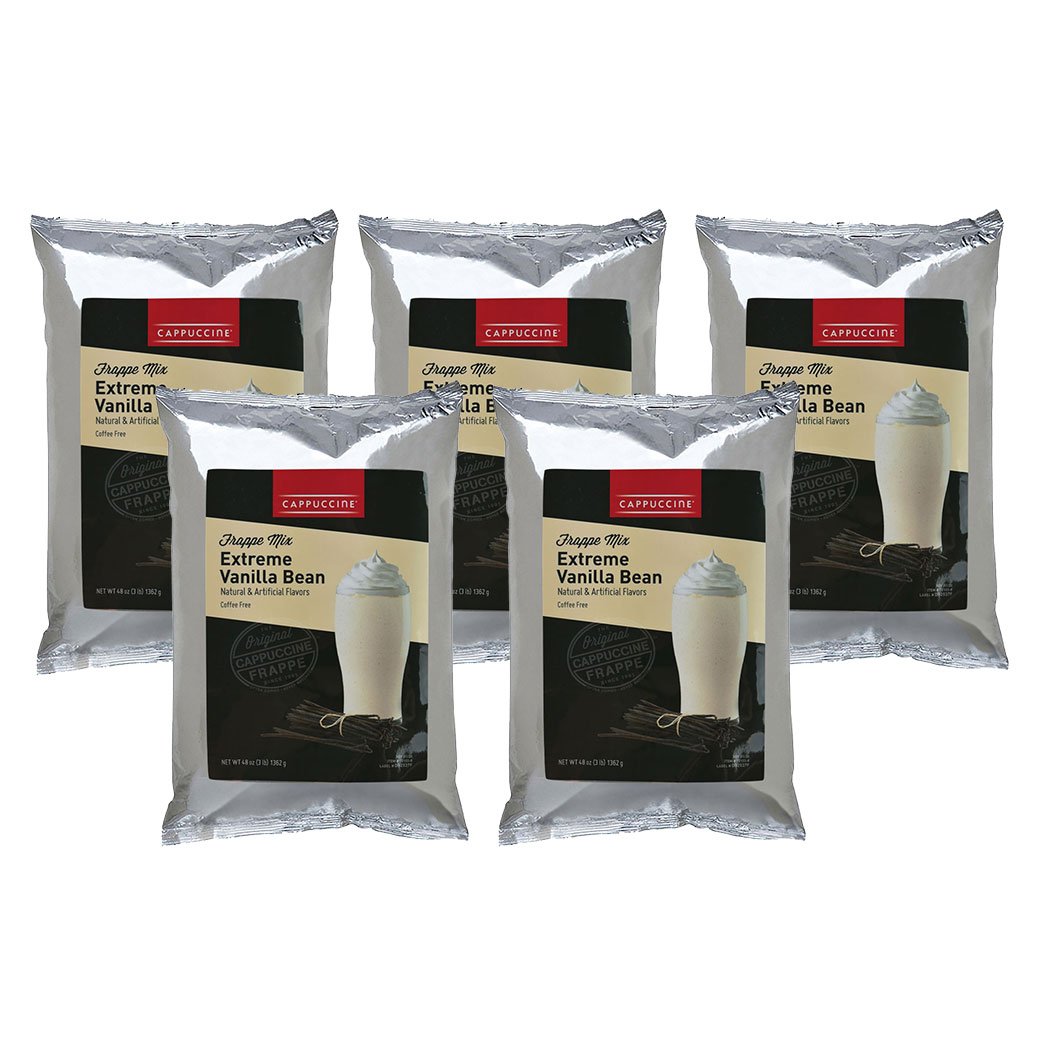 5 Case of Cappuccine Frappe Mix - Single Flavor | J.L. Hufford