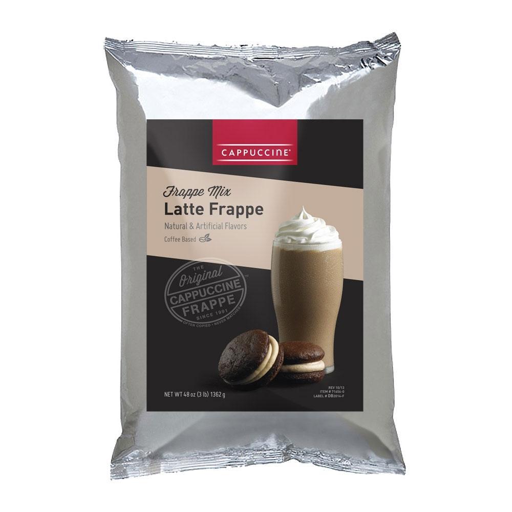 Cappuccine Blended Coffee Frappe Individual Cappuccine Frappe Ice Coffee Mix - Latte JL-Hufford