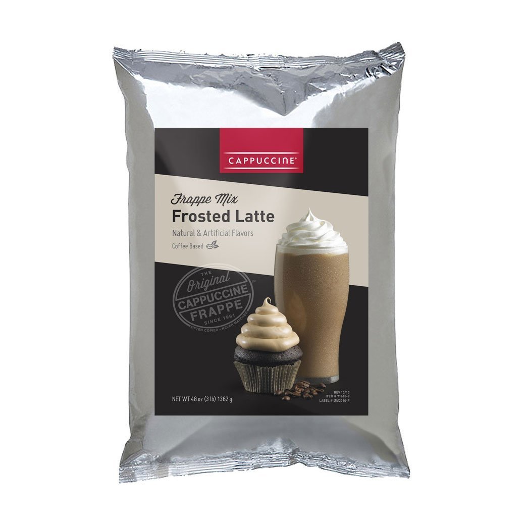 Cappuccine Blended Coffee Frappe Individual Cappuccine Ice Coffee Frappe Mix - Frosted Latte JL-Hufford