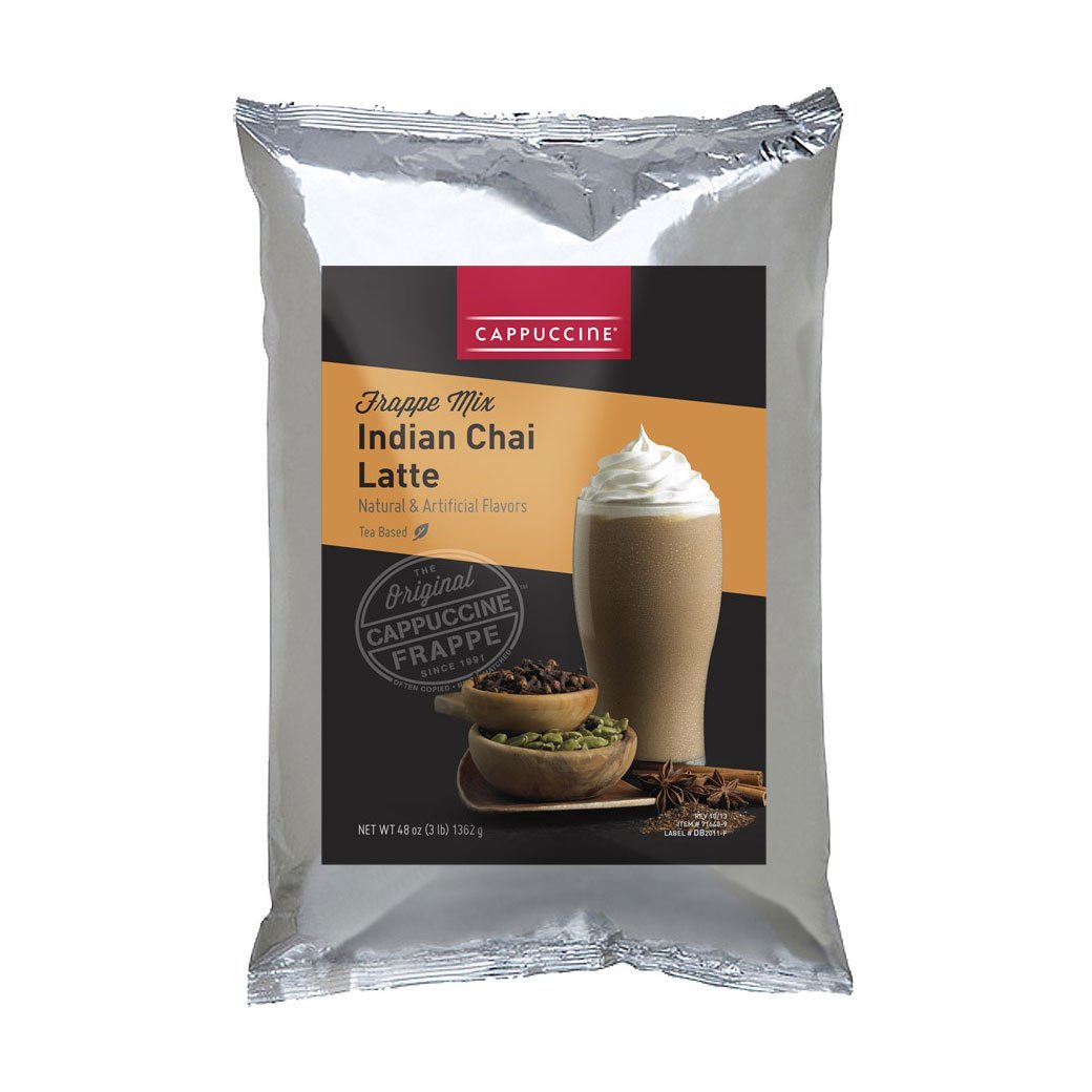 Cappuccine Chai Tea Individual Cappuccine Latte Mix - Indian Chai Latte JL-Hufford