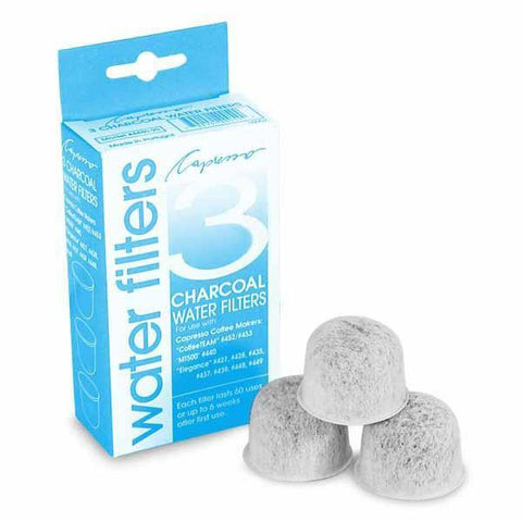 Capresso Charcoal Water Filters - 3 Pack