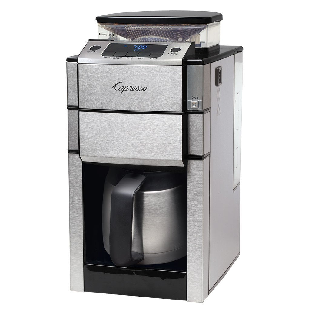 Capresso Drip Coffee Makers Capresso CoffeeTEAM PRO Plus Therm Coffee Maker with Grinder JL-Hufford