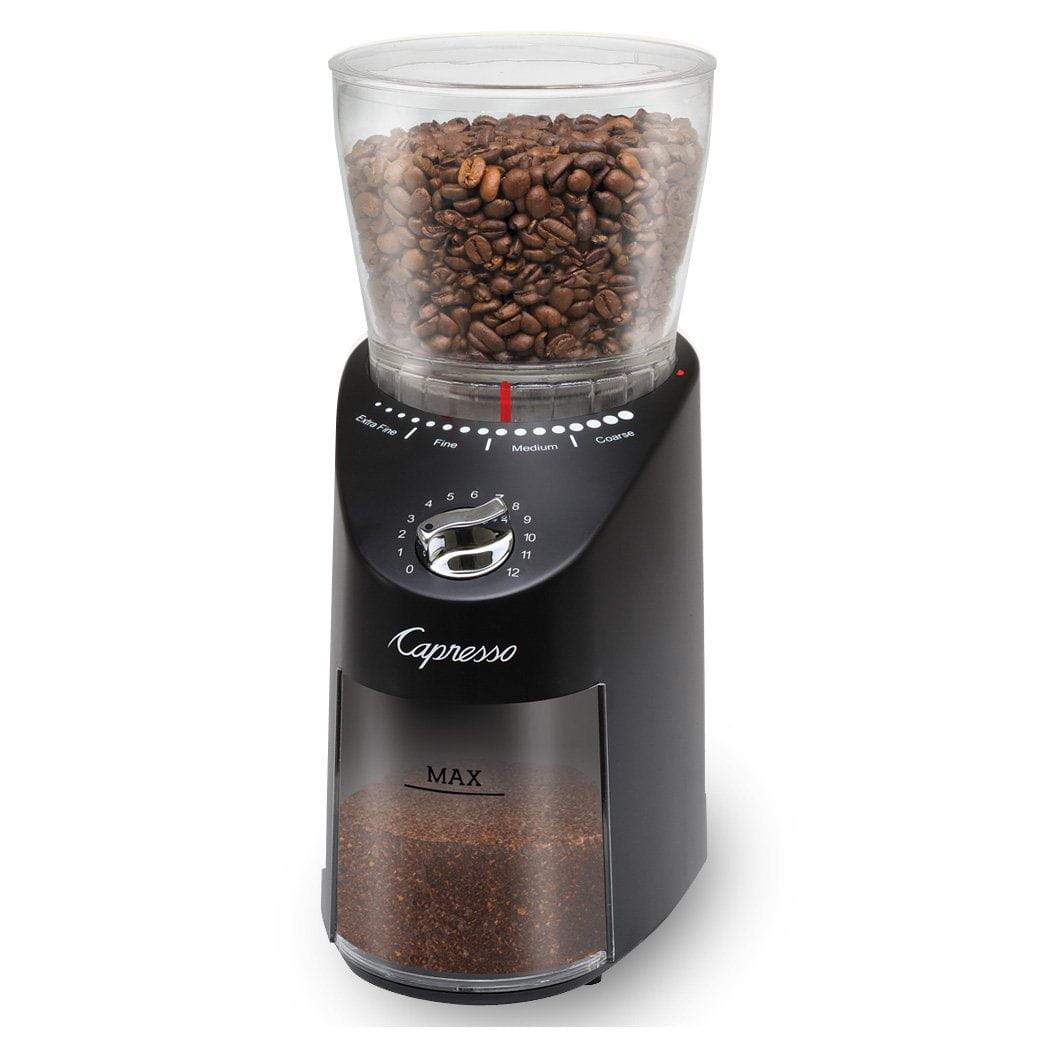 Capresso Coffee Grinders Capresso Infinity Plus Commercial Grade Burr Grinder - Black JL-Hufford