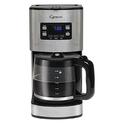 Capresso Drip Coffee Makers Capresso SG300 12 Cup Coffee Maker with Glass Carafe JL-Hufford