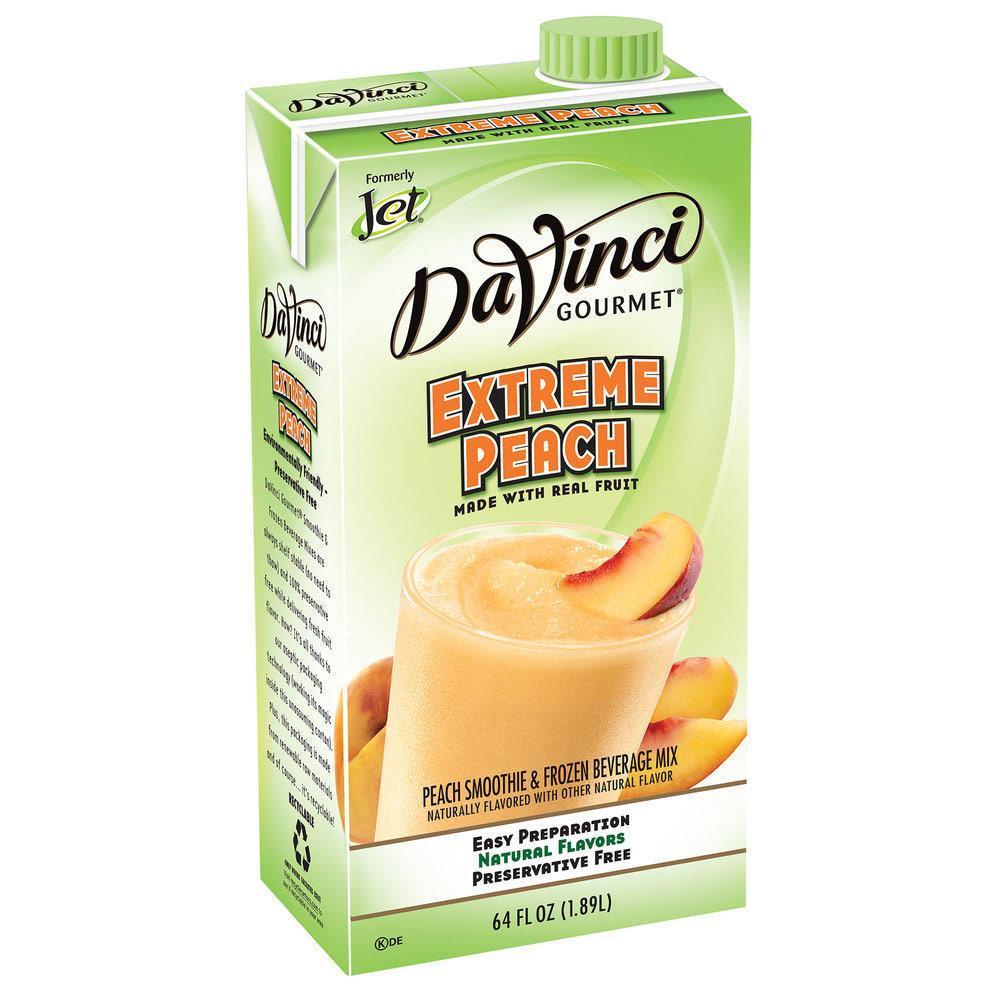 DaVinci Syrups and Sauces Extreme Peach DaVinci Jet Fruit Smoothie Mix JL-Hufford