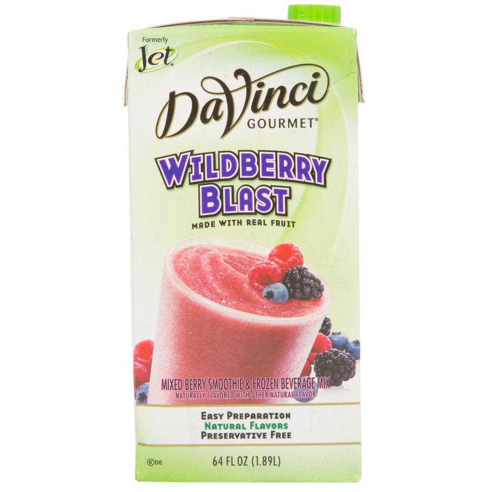 DaVinci Syrups and Sauces Wildberry Blast DaVinci Jet Fruit Smoothie Mix JL-Hufford