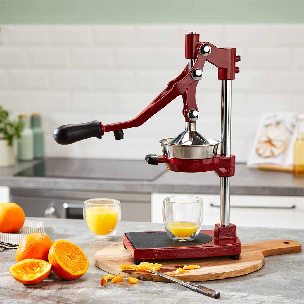 Cilio All-Purpose Commercial Grade Manual Pomegranate, Citrus Juicer, Extractor, and Juice Press