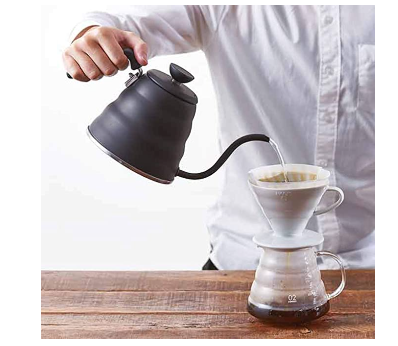 Hario V60 Buono Gooseneck Coffee Kettle, Pour Over Coffee Kettles