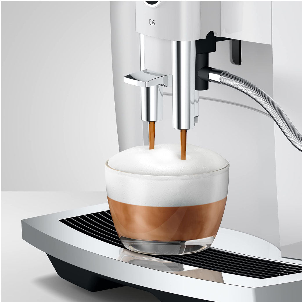 Jura E6 (NAC) Automatic Espresso Machine with P.E.P. (2023 Release)