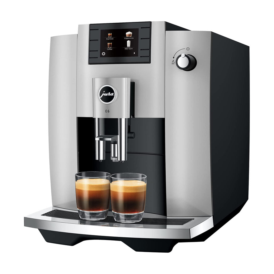 Jura E6 (NAC) Automatic Espresso Machine with P.E.P. (2023 Release)