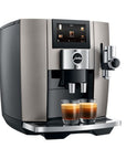 Jura J8 (NAA) Automatic Coffee Center with Sweetened Milk Foam (2023 Release) - Factory Refurbished