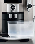 Jura J8 (NAA) Automatic Coffee Center with Sweetened Milk Foam (2023 Release) - Factory Refurbished