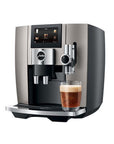 Jura J8 (NAA) Automatic Coffee Center with Sweetened Milk Foam (2023 Release) - Factory Refurbished