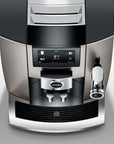 Jura J8 (NAA) Automatic Coffee Center with Sweetened Milk Foam (2023 Release) - Factory Refurbished