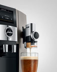 Jura J8 (NAA) Automatic Coffee Center with Sweetened Milk Foam (2023 Release) - Factory Refurbished