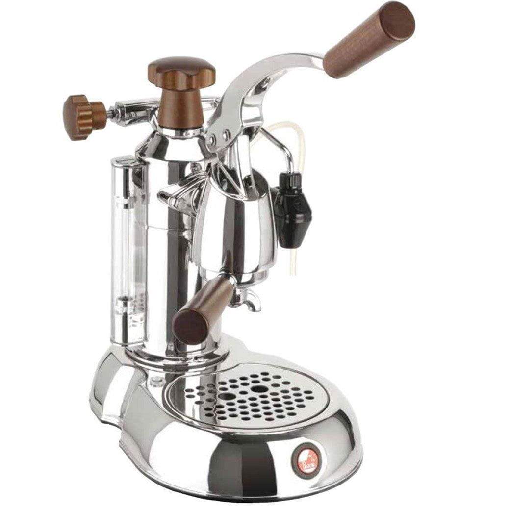 La Pavoni Espresso Machines Wood and Chrome La Pavoni 16 Cup Stradivari Professional Espresso Machine JL-Hufford