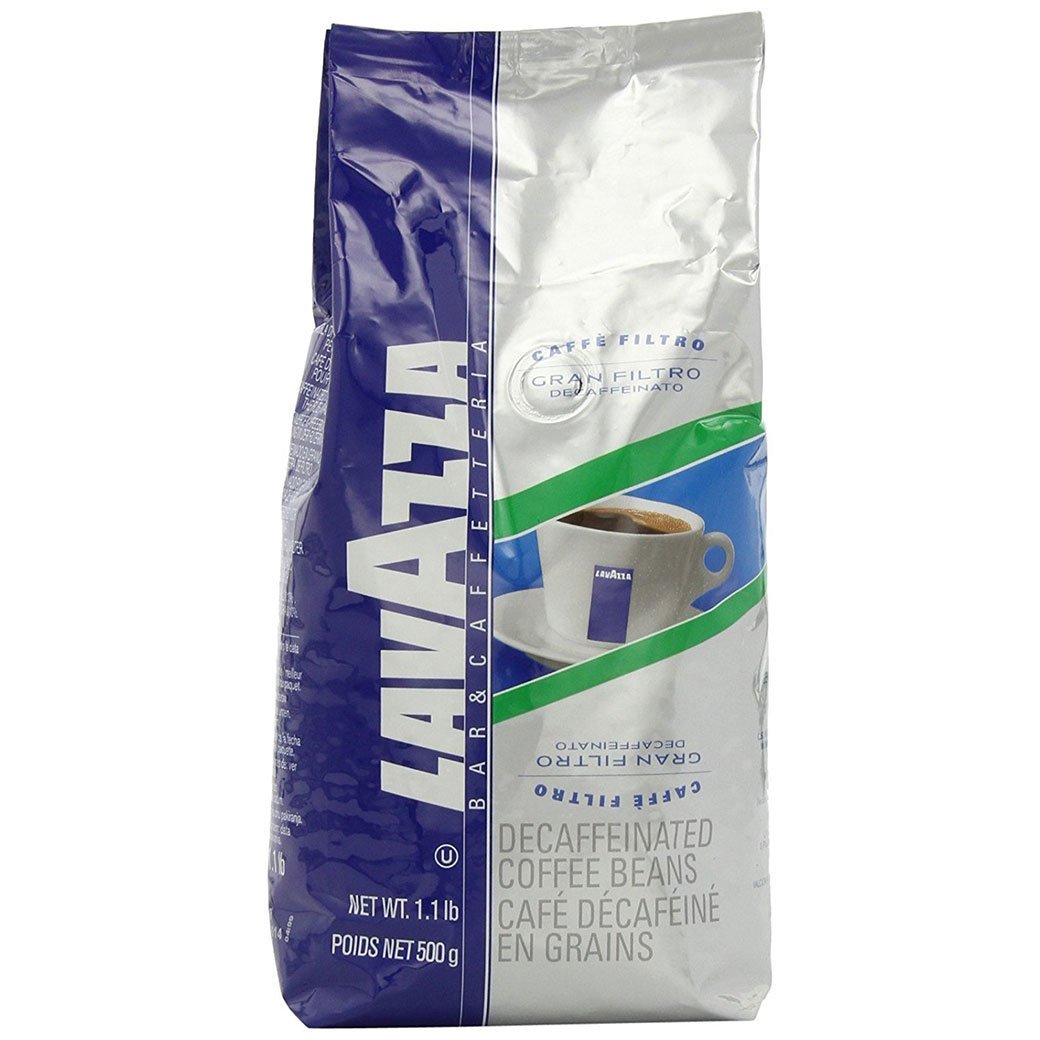 Lavazza Coffee Beans Lavazza Gran Filtro Medium Roast Decaf Coffee Beans 1.1 lb Bag JL-Hufford