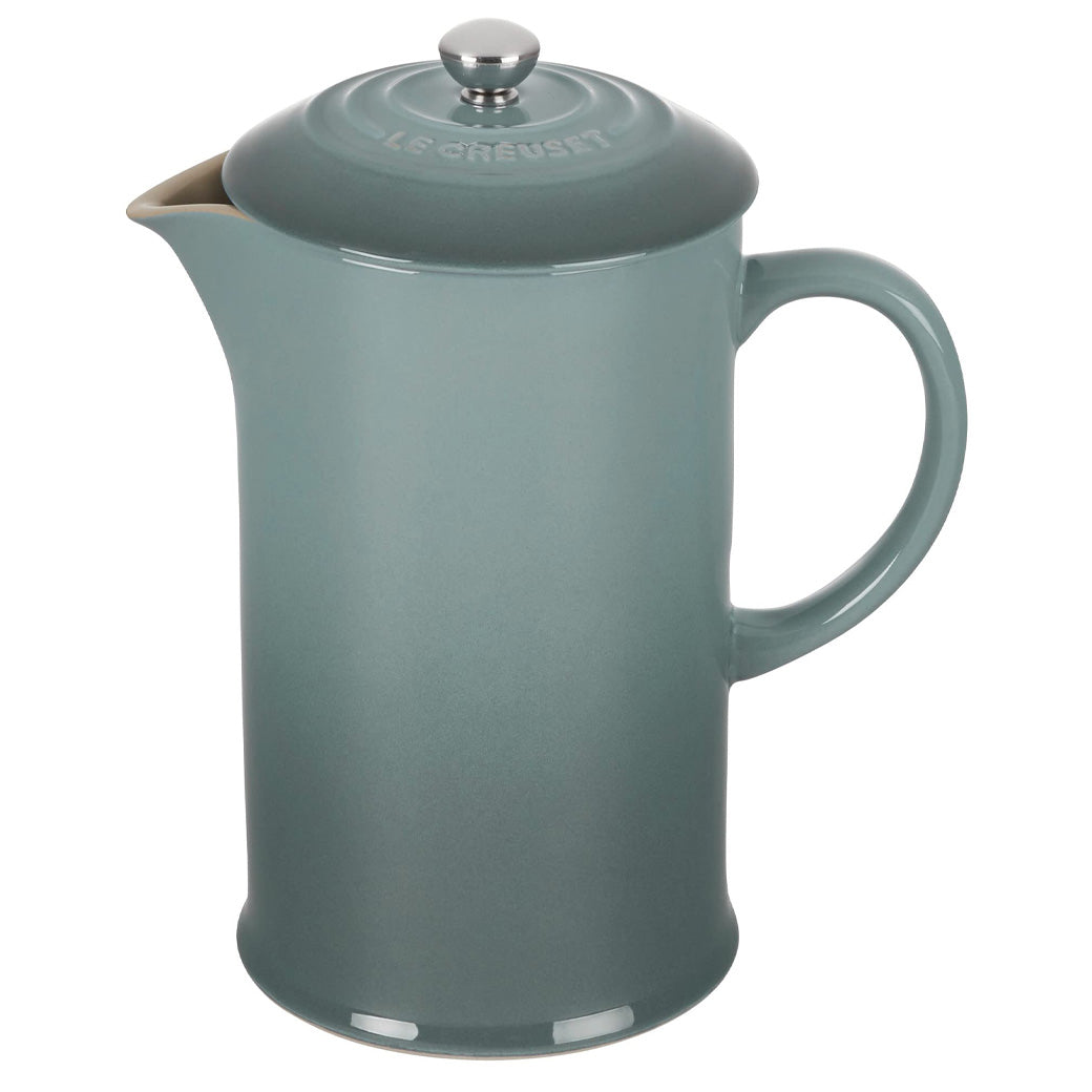 Le Creuset Cafe Collection 34 oz. French Press - Sea Salt | J.L. Hufford