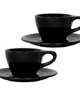 notNeutral Lino Cappuccino Cup & Saucer