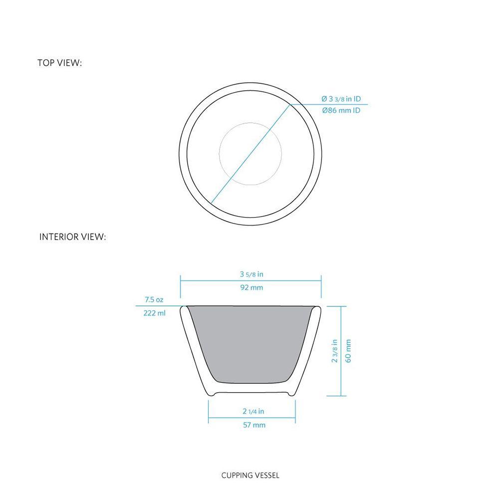 notNeutral Meno 7.5 oz Cupping Vessel