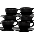 notNeutral Lino Latte Cup & Saucer, 8 oz