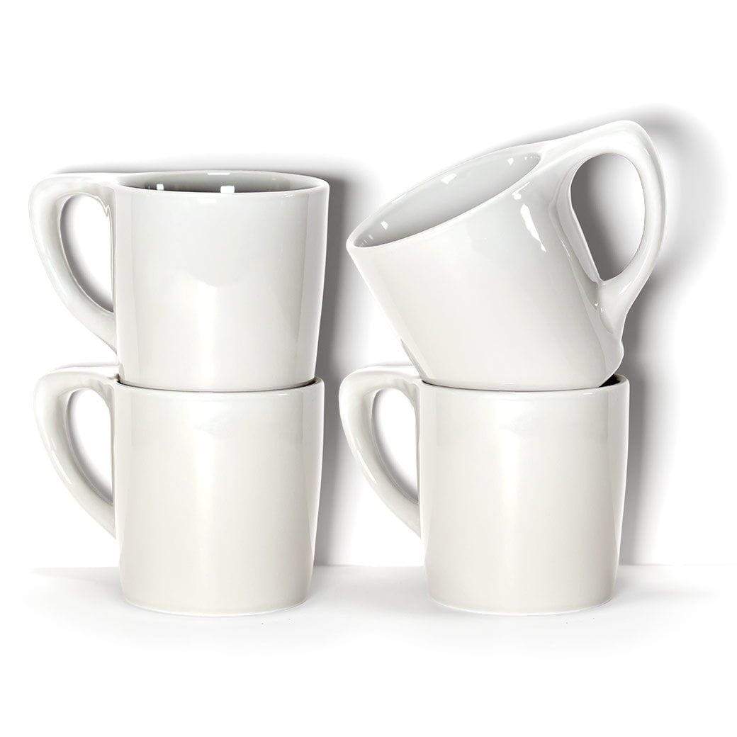 notNeutral Coffee Mugs &amp; Espresso Cups White / 4-Pack notNeutral LINO 10 oz. Coffee Mug JL-Hufford