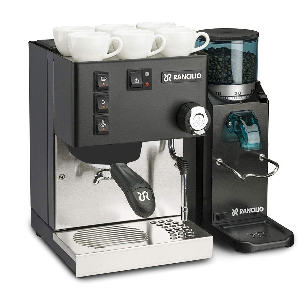 Rancilio Silvia V6 Espresso Machine and Rocky Grinder Combo